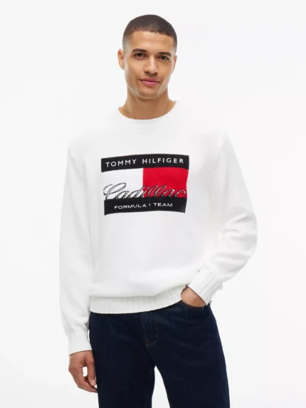 Tommy x Cadillac F1® Team Flag Sweater