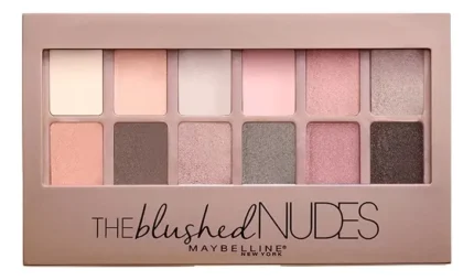 Paleta De Sombras De Ojos Color The Blushed Nudes 9.6ml Maybelline