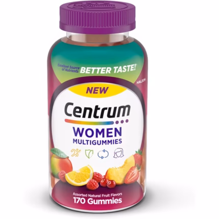 Gomitas Multivitaminas Centrum Women 170 unidades Vit D B12