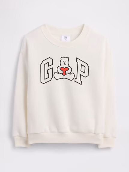 babyGap Relaxed Logo Crewneck Sweatshirt