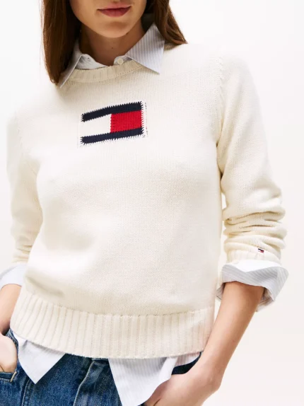 Flag Crewneck Sweater
